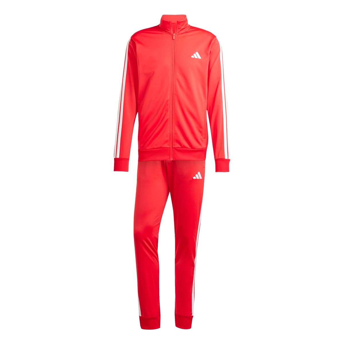 adidas Primegreen Essentials 3-Stripes Track Suit XXS Short pure ruby/white