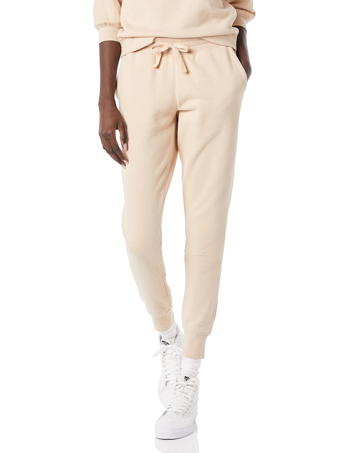 Amazon Essentials Mujer Pantalones De Correr De Forro Polar con Puños (Disponibles En Tallas Grandes) — view 16