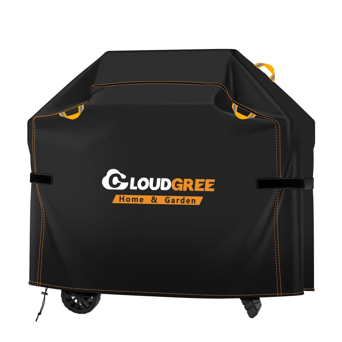 BBQ Gas Grill Cover, Cloudgree Oxford Fabric Barbecue Cover for Outdoor Grill, Waterproof, Rip-Proof, UV & Fade Resistant, BBQ Cover for Weber, Brinkmann, Char-Broil (147 x 61 x 122 cm)