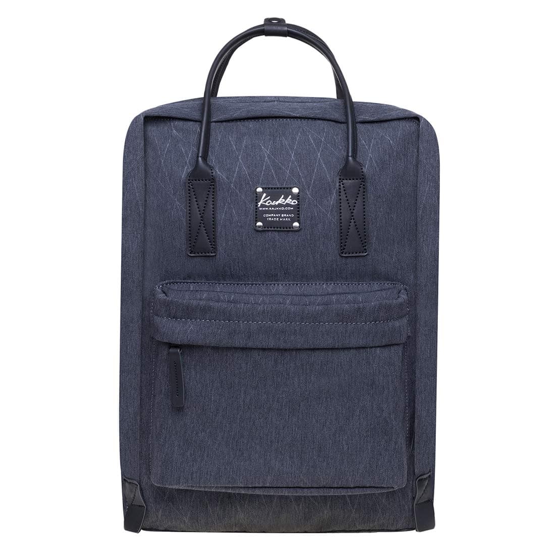 KAUKKO Mochila hermosa y bien pensada con compartimento para portátil de 15" para colegio, universidad, 22 l, Negro Jnl-ks24-03, talla única, Mochilas daypack — view 35