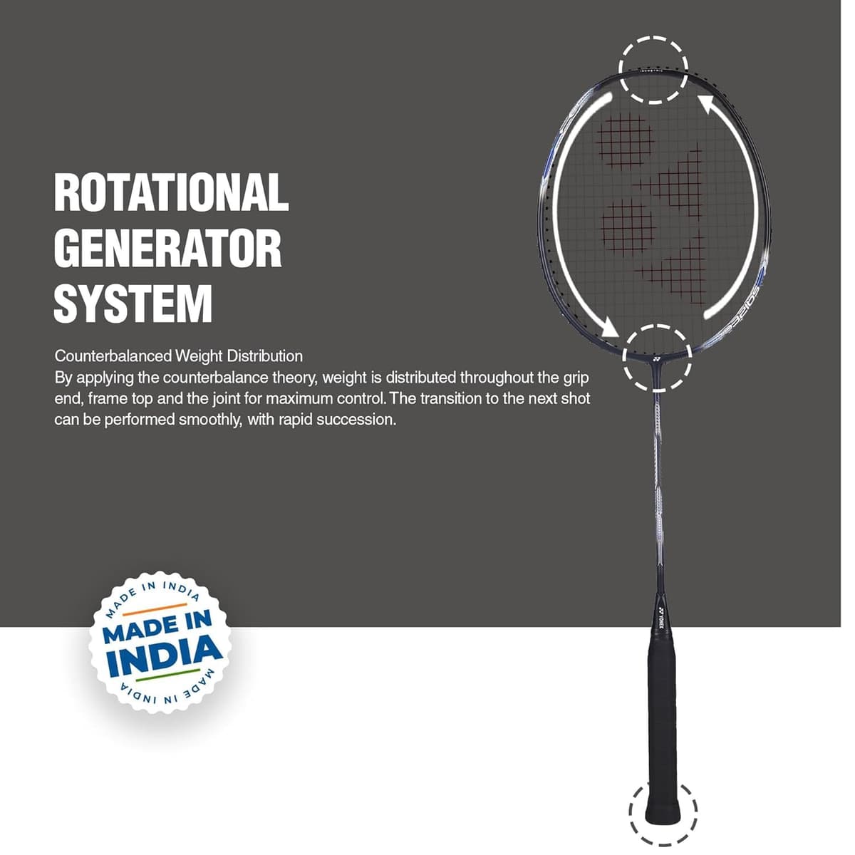 Yonex Raqueta de bádminton Astrox Attack 9 — view 5