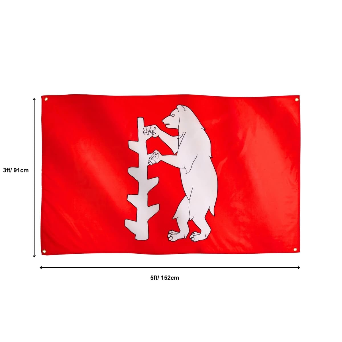 Runesol Lest We Forget, Premium Remembrance Poppy Day Flag - 3ft x 5ft, 4 Grommets, Indoors/Outdoors — view 736