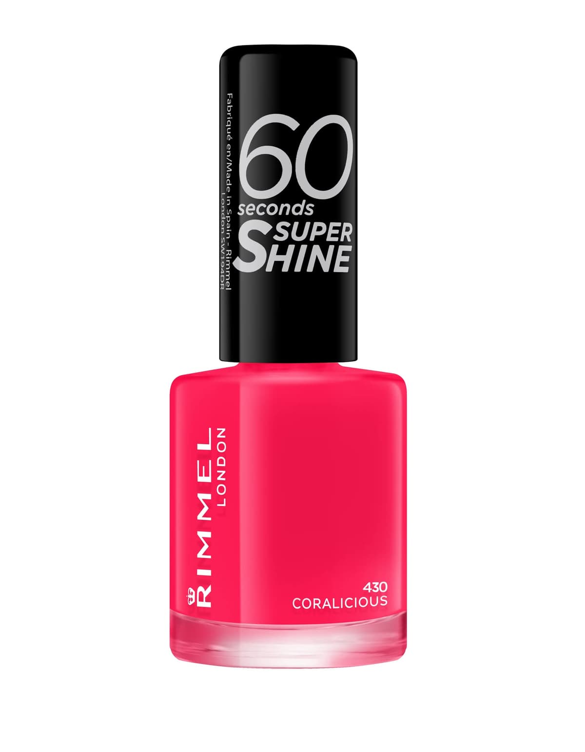 Rimmel London 60 Seconds Super Shine Nail Polish, 740 Clear, 8 ml — view 43