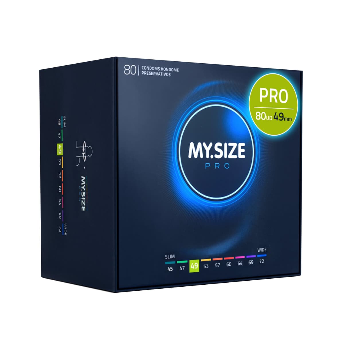MY.SIZE PRO Condones ÉLITE, talla 5, 60 mm, XL, 10 piezas - Látex Vytex extra puro, fácil de abrir — view 13