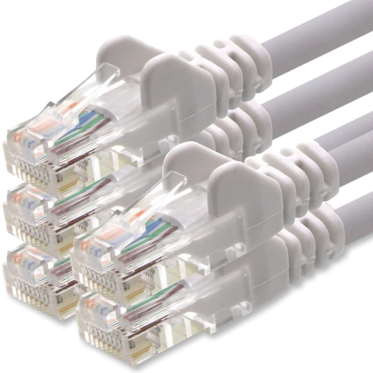 1aTTack.de 0.25m - black - 10 pieces - (PACK) - CAT.6 CAT6 Ethernet LAN network cable 1000 Mbit/s patch cable — view 153