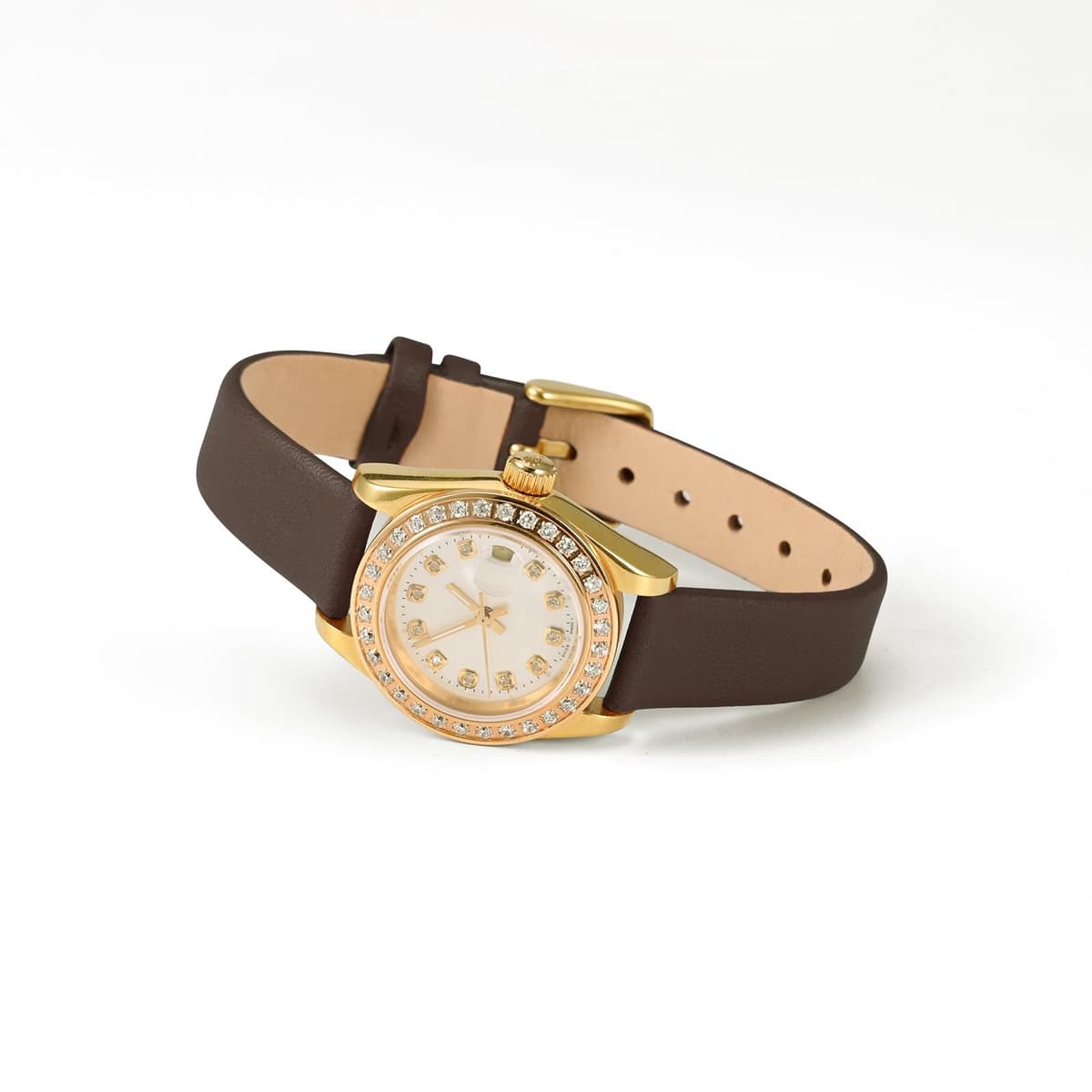 WOCCI Elegantes Correas de Reloj, Correa de Repuesto de Cuero Genuino, Hebilla de Acero Inoxidable, 8mm 10mm 12mm 13mm 14mm 16mm 18mm 20mm 22mm — view 41