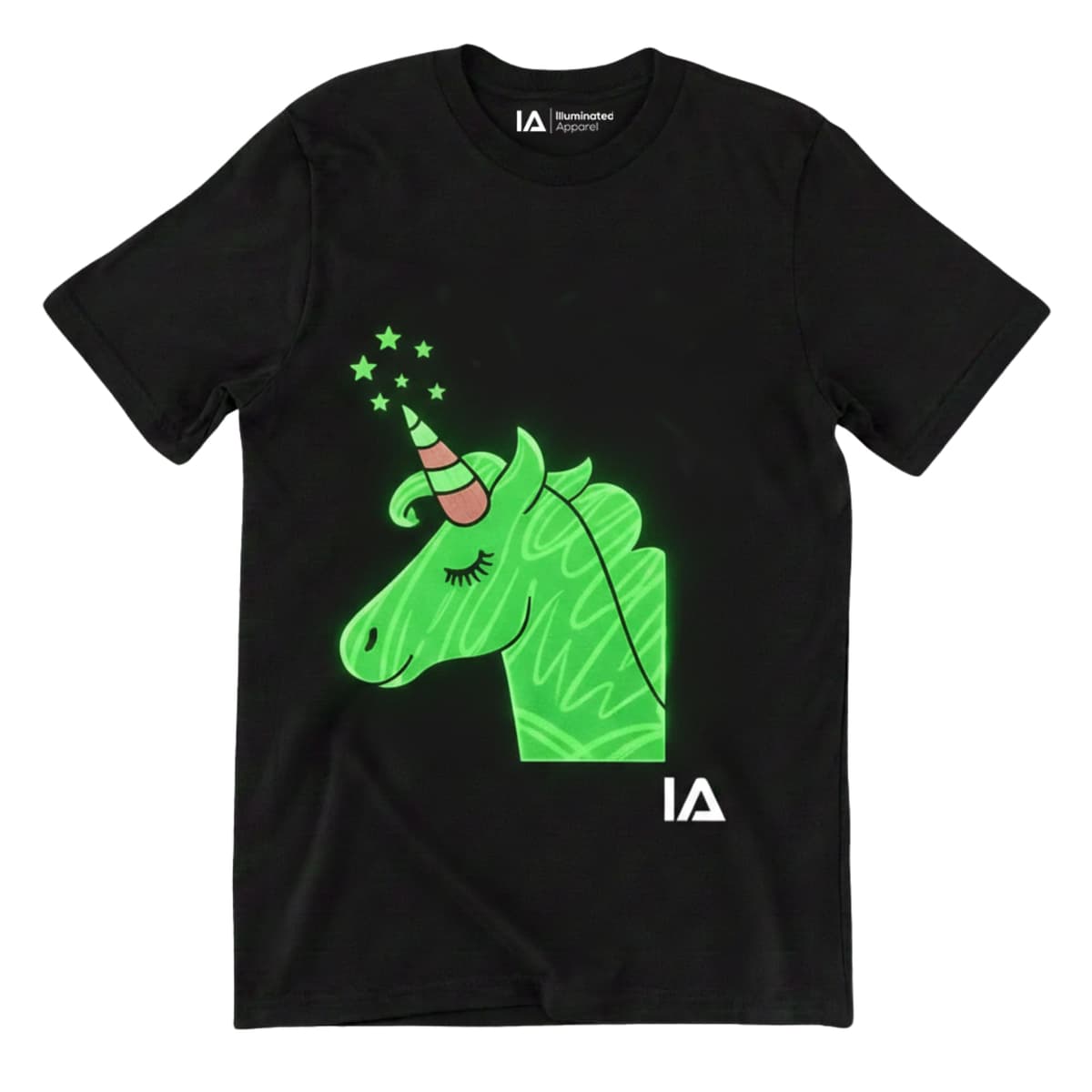 Illuminated Apparel Camiseta con diseño Interactivo con luz Que Brilla en la Oscuridad — view 13