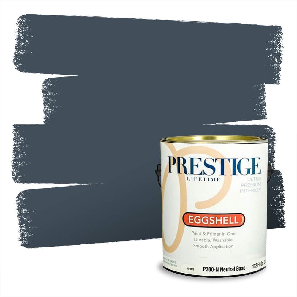 PRESTIGE Paints Interior Paint and Primer In One, 1-Gallon, Semi-Gloss, Comparable Match of Valspar* Dewdrop* — view 1041