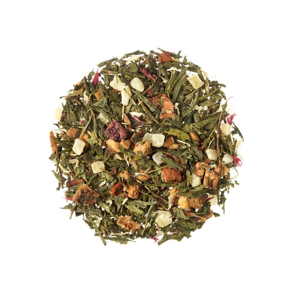 TEA SHOP - Magic Mango Green Tea 500g - 250 Cups - Bulk Format - Green Tea - Leaves - With Mango and Moringa - Antioxidant - Cold Tea - Perfect for Summer — view 37
