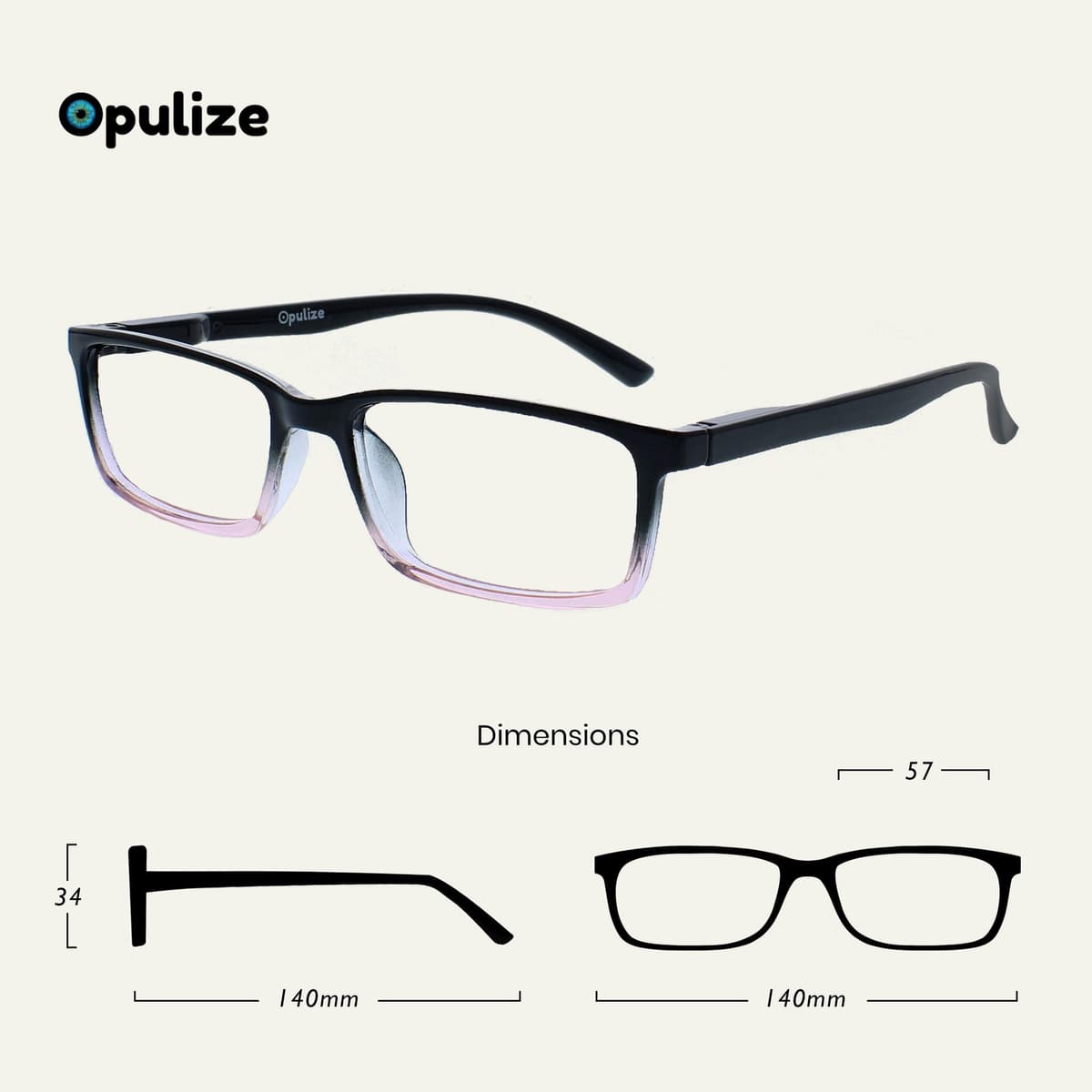 OPULIZE SEE Blue Light Blocking Reading Glasses for Men Women Anti Glare Lenses UV Protection Rectangular, 3 Pack - Black/Brown/Blue — view 23