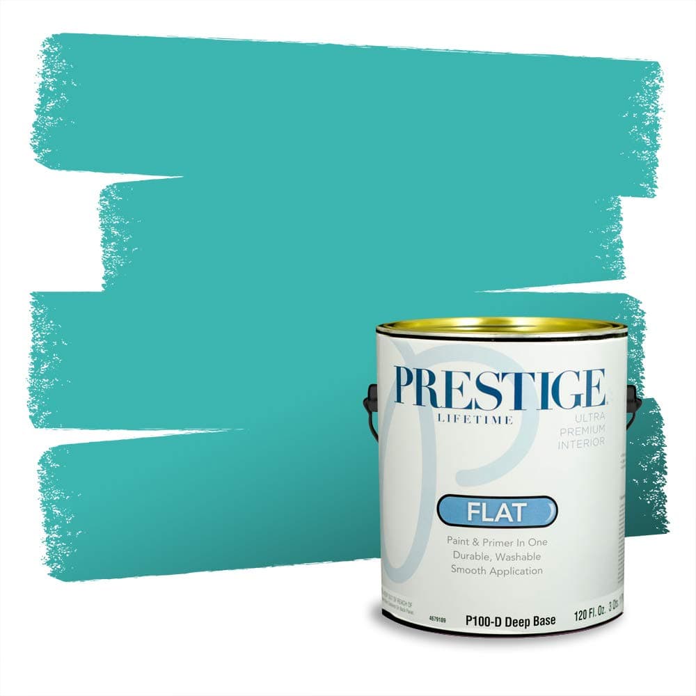 PRESTIGE Paints Interior Paint and Primer In One, 1-Gallon, Semi-Gloss, Comparable Match of Valspar* Dewdrop* — view 465