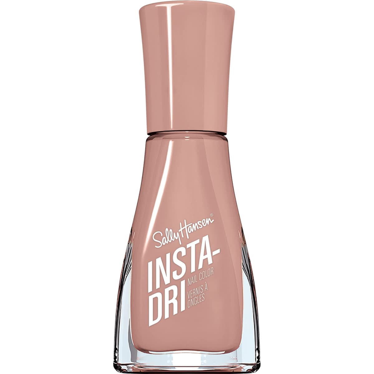 Sally Hansen Insta-Dri Nail Polish, White On Time, 60 Seconds Quick Drying, Long Lasting, Streak Free, Shiny Finish, 3-in-1 Formula, Built in Base and Top Coat, 9.17ml — view 12