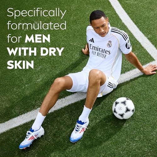 NIVEA MEN Real Madrid Limited Edition Design Maximum Hydration 48-Hour Moisture Body Lotion for Dry Skin, Aloe Vera Lotion for Men, 3-in-1 Body, Face and Hands, 16.9 Fl Oz Bottle — view 7
