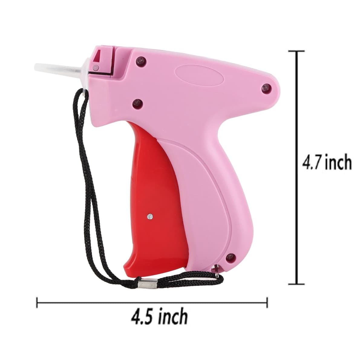 Jeffergarden Pistola de Puntadas para Ropa, Fijador Rápido de Ropa, Minipistola para Dobladillos y Costuras (Rosado) — view 2