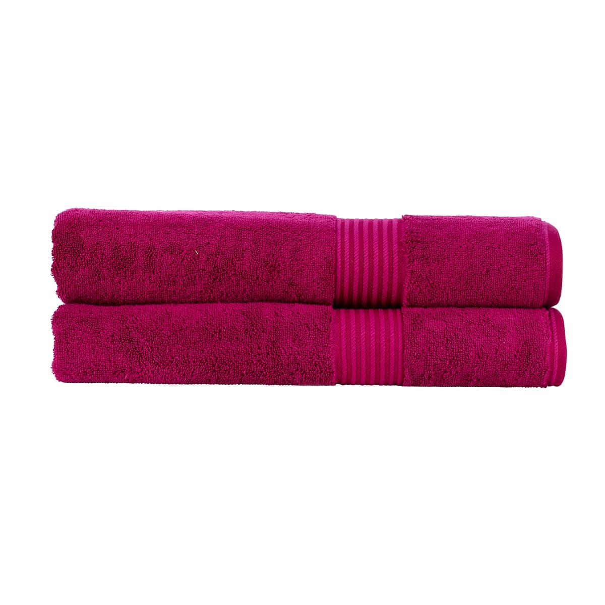 Christy Supreme Hygro 2 Hand Towels Set | Mineral Blue | 100% Luxury Supima Cotton | Ultra Soft | Super Absorbent | 650GSM | Plush and Long Lasting — view 9
