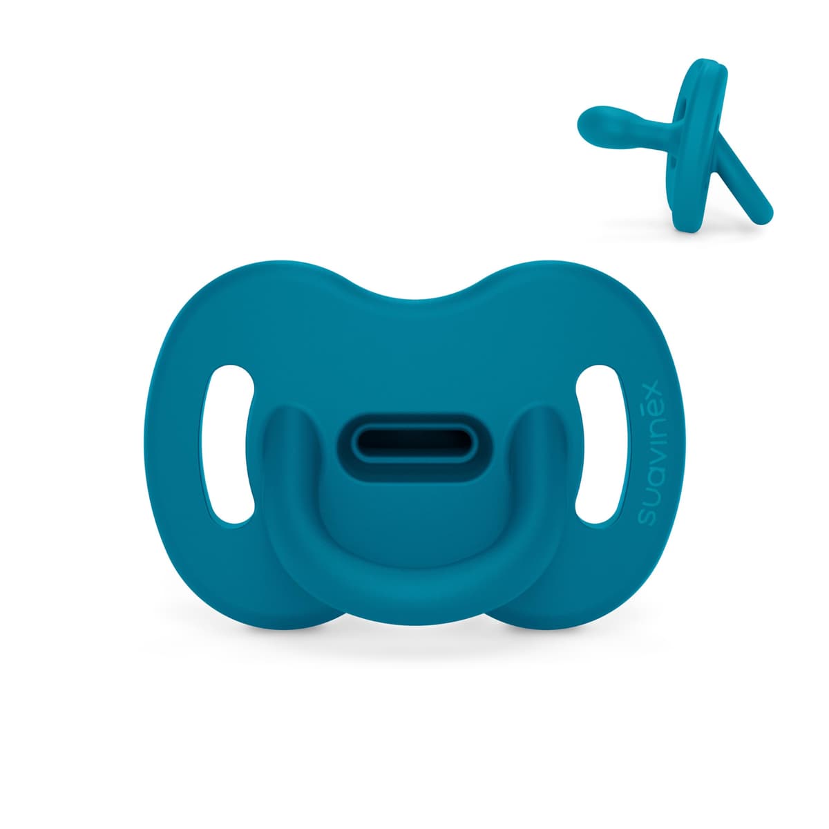 Suavinex, Chupete Todo Silicona, para Bebés 6/18 Meses, con Tetina Fisiológica Sx Pro, Súper Blandito y Flexible, Ideal para Dormir, Respeta el Desarrollo Bucodental, Colour Essence, Ballad Blue — view 31