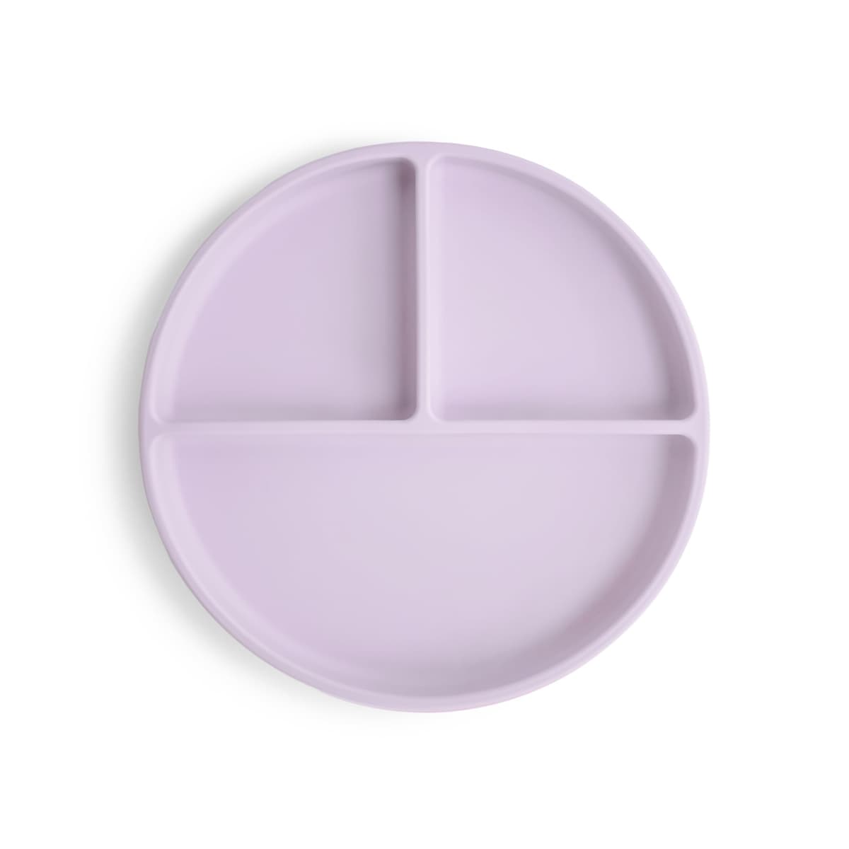 Mushie Classic Silicone Non-Slip Suction Plate for Babies & Toddlers | Food Grade Silicone | Dishwasher & Microwave Safe (Ivory) — view 14