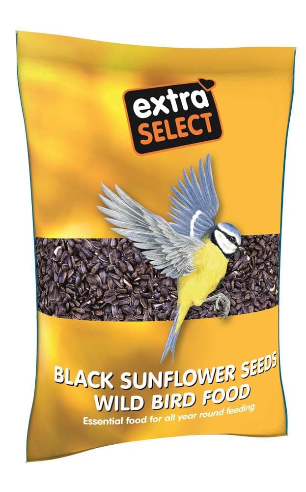 Extra Select Black Sunflower Seed Wild Bird Food, 5 Litre Tub — view 6