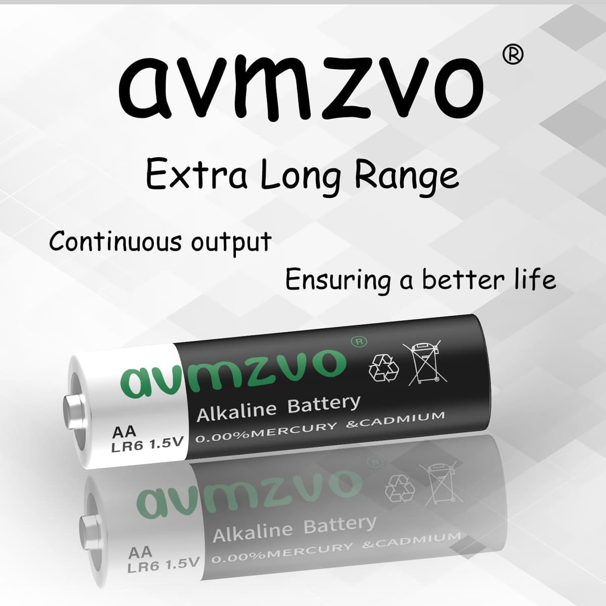 AA Batteries, LR6 Batteries 1.5 V, 60 Units, Alkaline, Long-lasting, Can be Used for Toys, Alarm Clocks and Other Electronic Devices — view 2