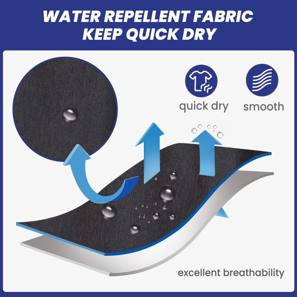 MaaMgic 7" Bañador Elastico Hombre de Natación Estiramiento de 4 vías Secado Rápido Interior de Malla Traje de Baño Deportivos 4-Way Stretch — view 2