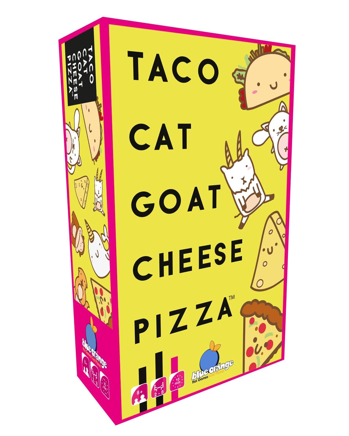 Blue Orange | Taco Cat Goat Cheese Pizza | Card Game | Ages 8+ | 2-8 Players | 10-30 Minute Playing Time Original