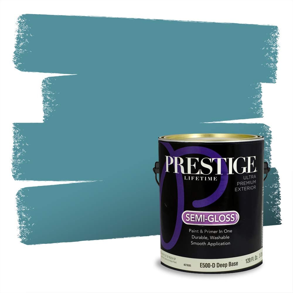 PRESTIGE Paints Interior Paint and Primer In One, 1-Gallon, Semi-Gloss, Comparable Match of Valspar* Dewdrop* — view 1552