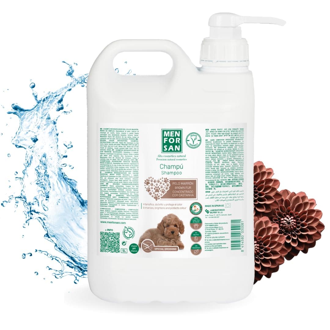 MENFORSAN Champú Aloe Vera para Perros | Hidrata en profundidad | Acción Anti Irritaciones y Anti Eczemas | 100% Natural | Herbácea | 1L — view 10