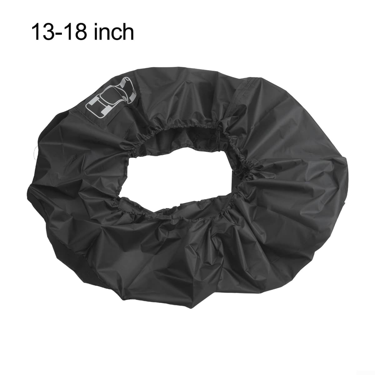 Cubierta de neumático de repuesto para neumáticos de 13 a 23 pulgadas, bolsa de almacenamiento ajustable con asa para SUV, furgoneta, autos de negocios (13-18 pulgadas) — view 5