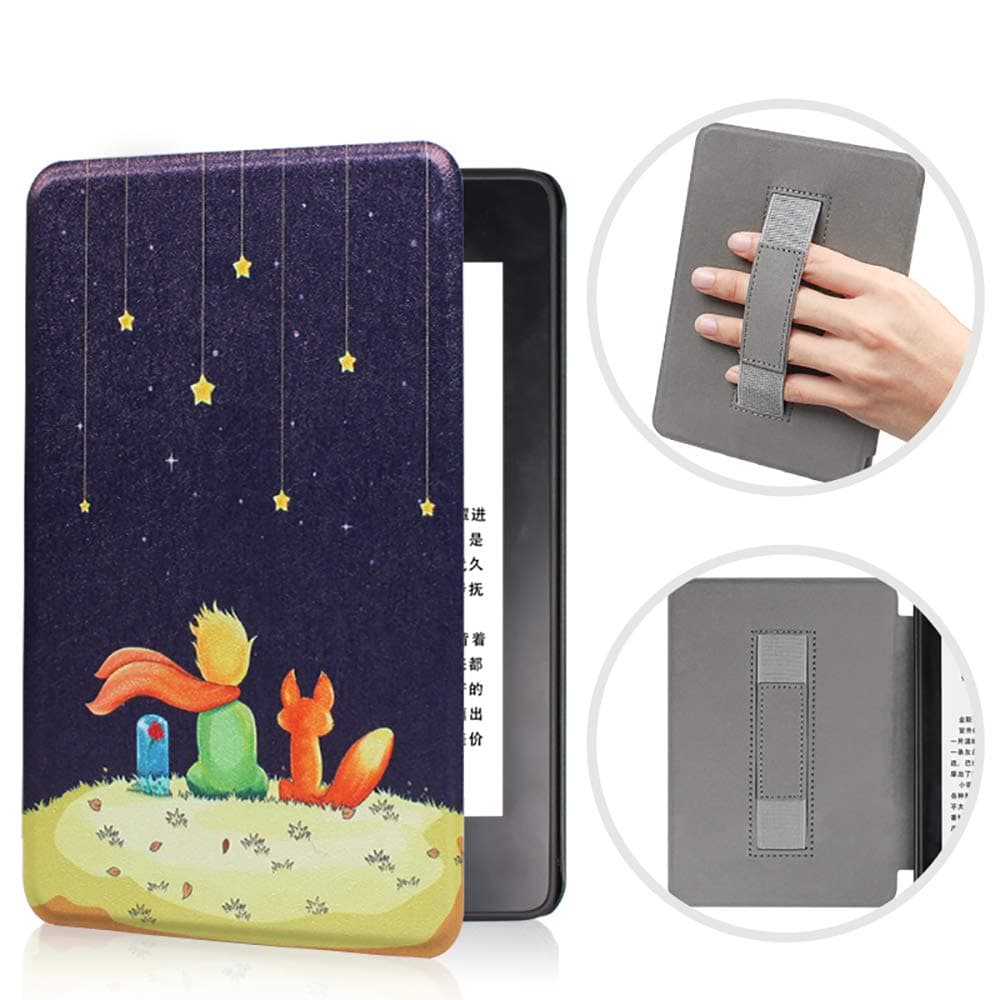 Funda para 6" Kindle (10.ª Generación - 2019) - PU de Primera Calidad Estuche con Correa de Mano y Automática Reposo/Activación Función(Modelo: J9G29R) — view 5