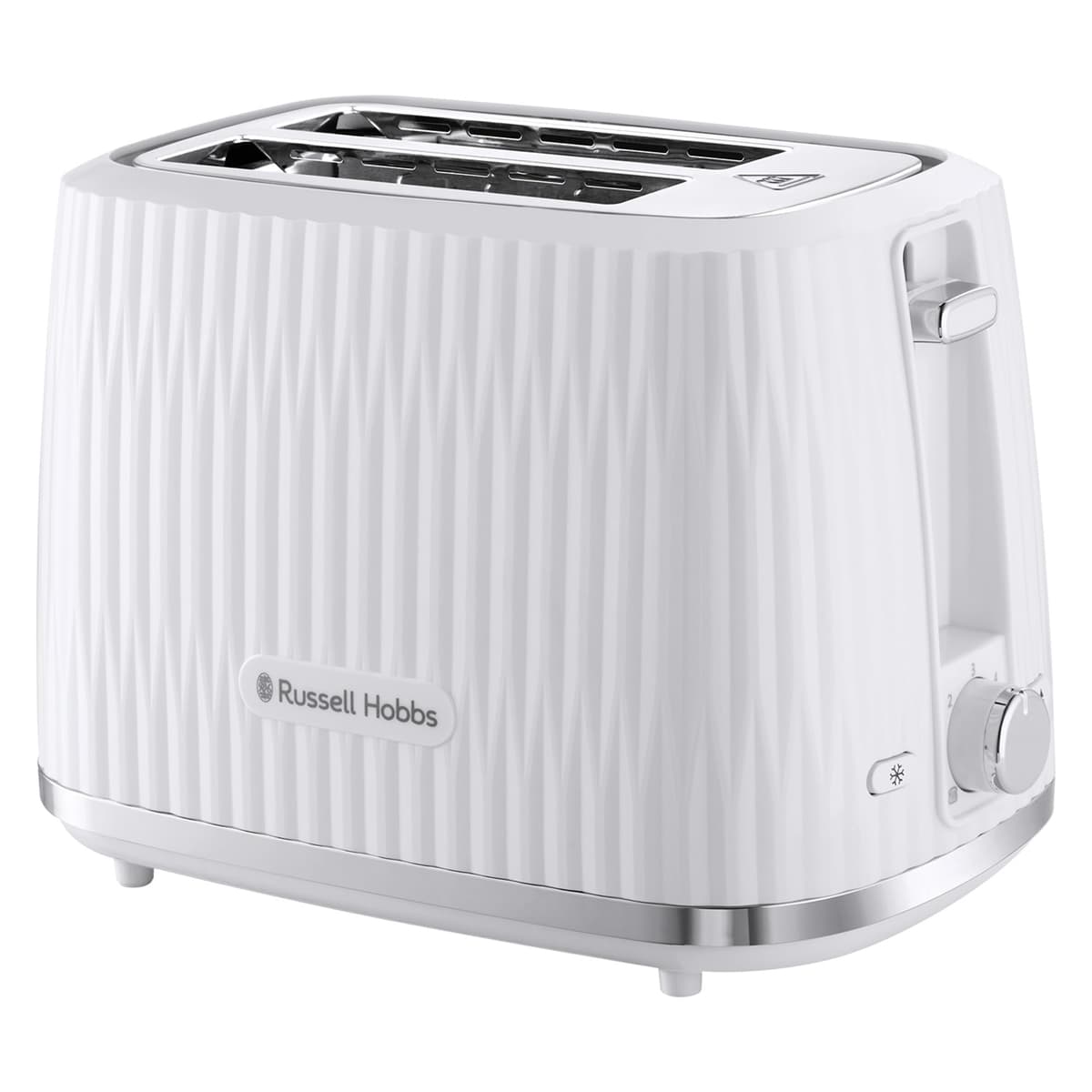 Russell Hobbs Eden 2 Slice Toaster (6 Browning Settings, High Lift Feature, Frozen, reheat, Cancel Functions, Removable Crumb Tray, 800W, Raspberry) 27372 — view 9