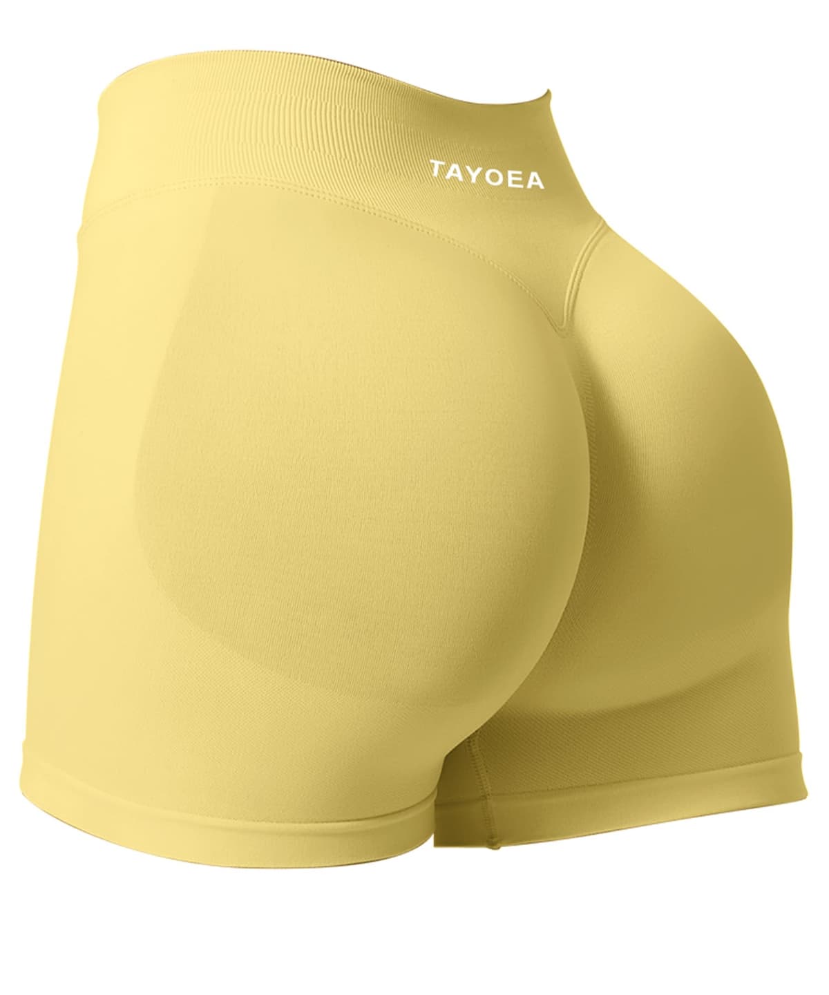 TAYOEA Pantalones Cortos Ciclismo Deportivos para Mujer Mallas Correr Cintura Alta Gimnasio Fitness Yoga Medias Push Up Booty Butt Scrunch Opaco Sin Costuras — view 7
