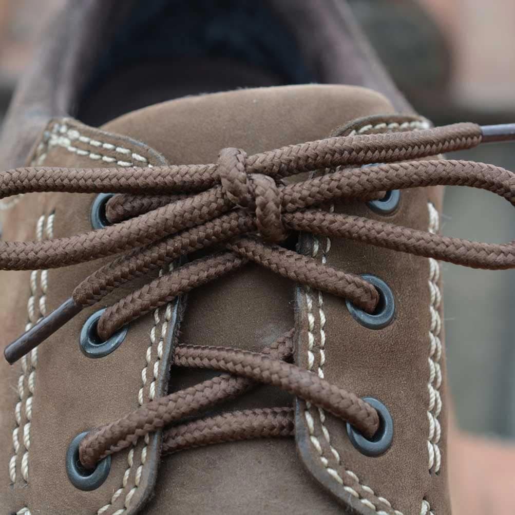VSUDO Cordones Botas de Montaña Redondos, ø4 mm Cordones Zapatillas/Zapatos de Trabajo, Aguetas Botas para Zapatos de Militares/Seguridad/Treking para Mujer o Hombre — view 3