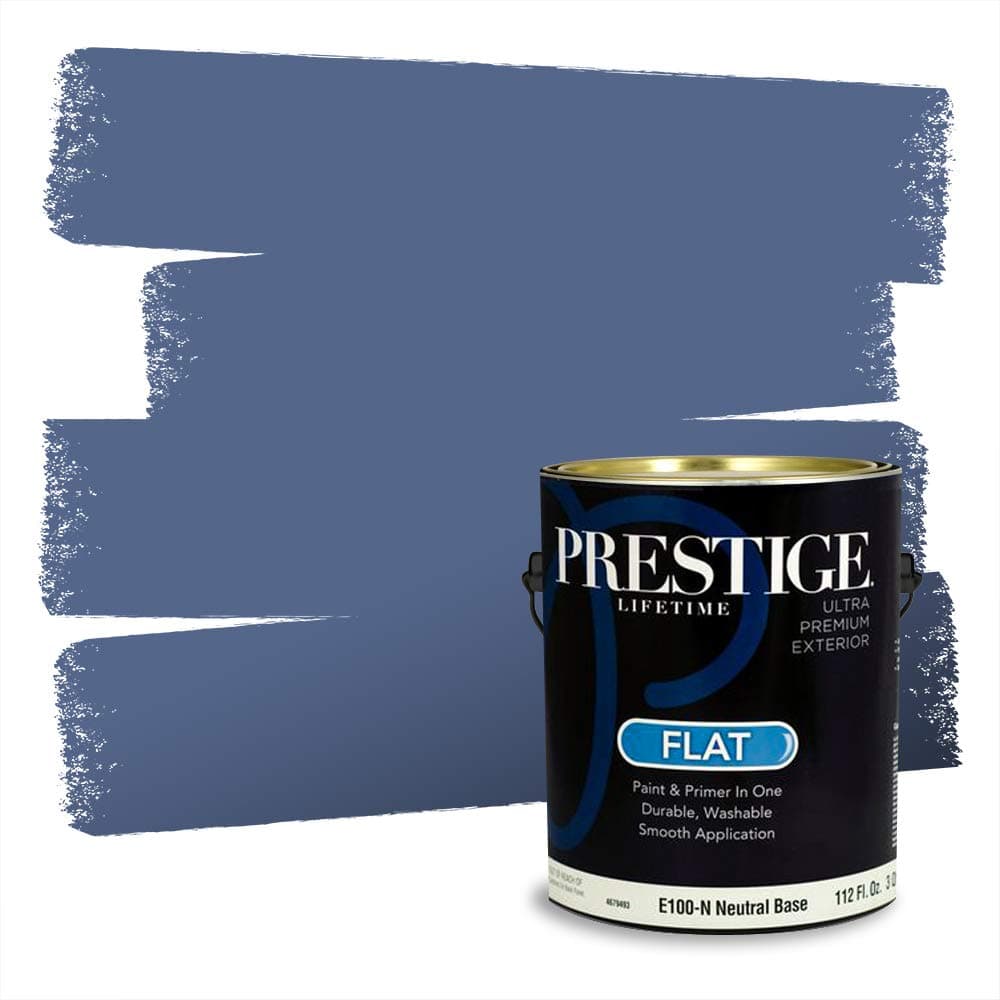 PRESTIGE Paints Interior Paint and Primer In One, 1-Gallon, Semi-Gloss, Comparable Match of Valspar* Dewdrop* — view 718