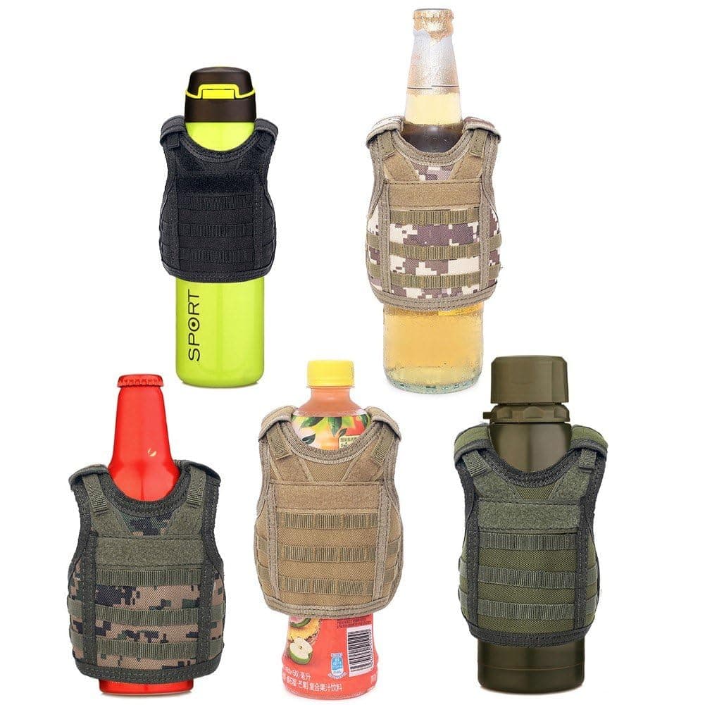 Chaleco Enfriador De Cerveza Molle, Chaleco Ajustable para Botellas De Bebidas, Soporte Enfriador De Bebidas para Latas O Botellas, Decoración — view 4
