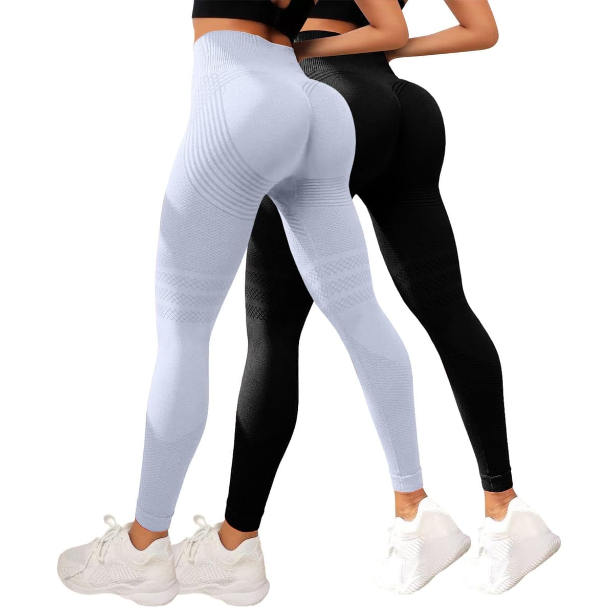 2 Pack Leggings 3D Anticelulítico Mujer, Leggins Anticelulitis Compresión, Leggins 3D Celulitis Push Up, Mallas Anticelulitis Mujer Lipedema Redefine Tu Silueta Sin Esfuerzo 1 — view 19