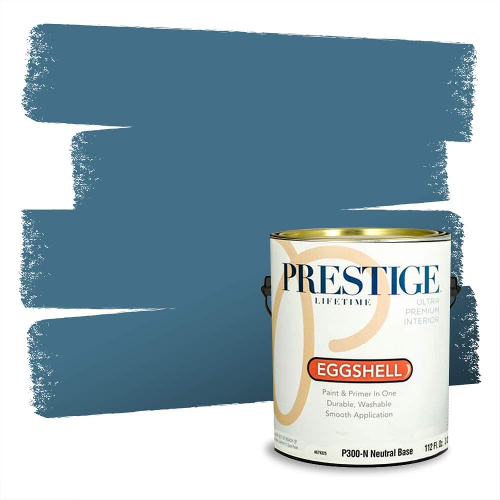 PRESTIGE Paints Interior Paint and Primer In One, 1-Gallon, Semi-Gloss, Comparable Match of Valspar* Dewdrop* — view 1397