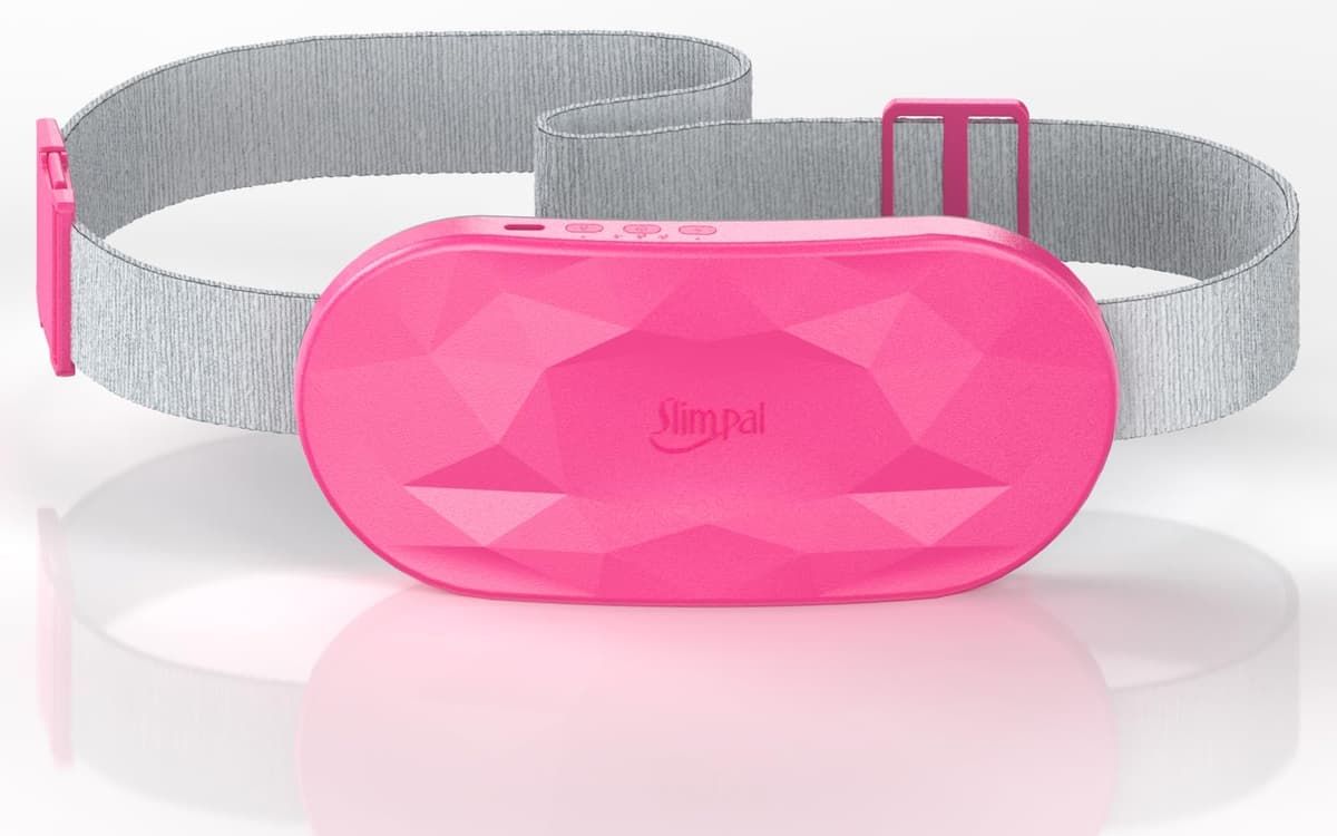 Almohadilla térmica portátil Slimpal, cinturón calefactor inalámbrico recargable para mujer, color blanco — view 27