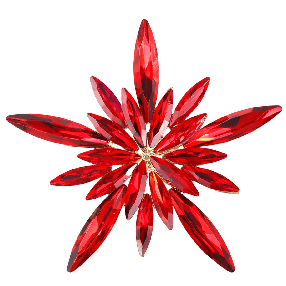 FAIRYGATE Brooch Pins Retro Crystal Rhinestone Brooches for Shirt Collar Decoration, B20 — view 43