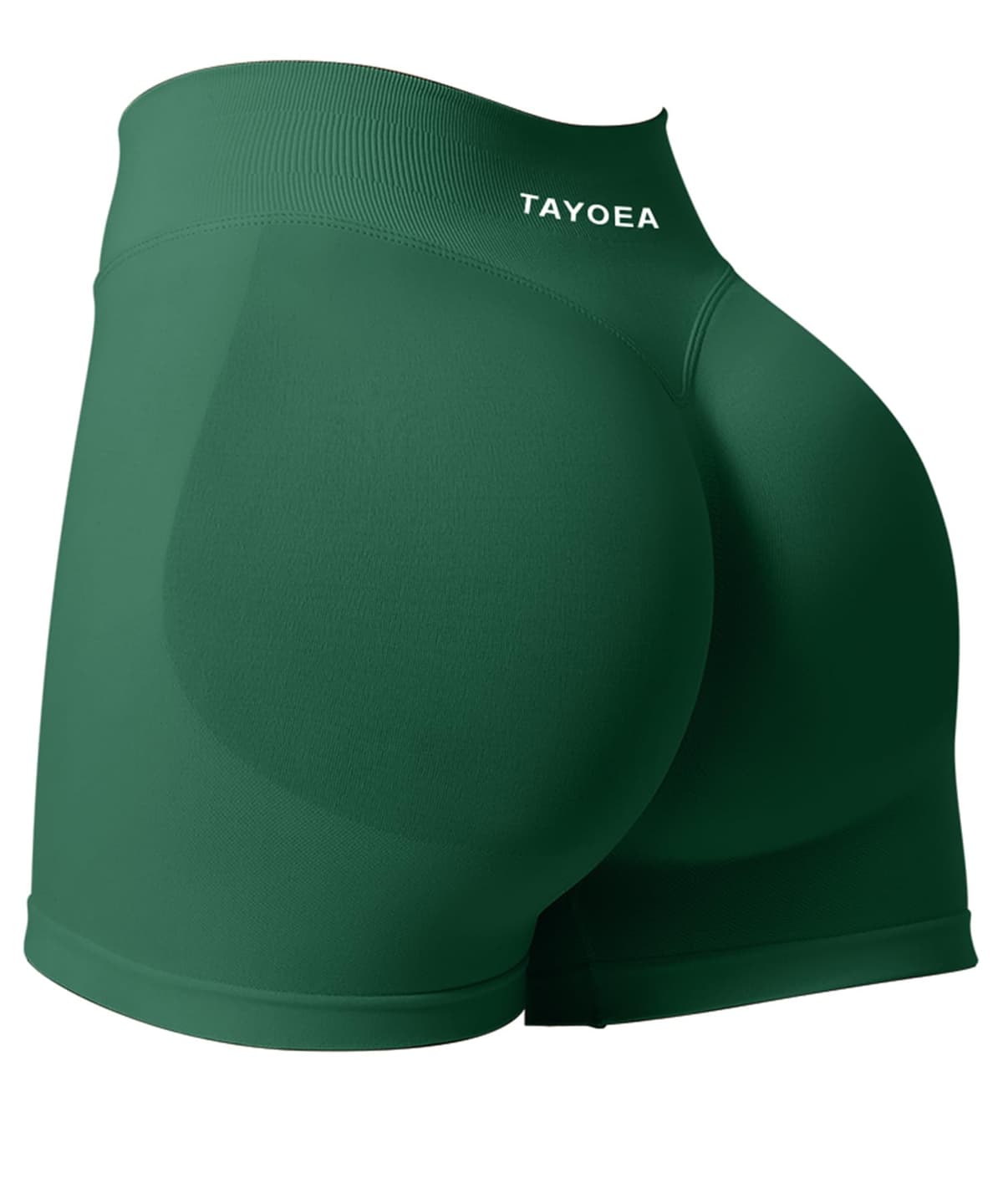 TAYOEA Pantalones Cortos Ciclismo Deportivos para Mujer Mallas Correr Cintura Alta Gimnasio Fitness Yoga Medias Push Up Booty Butt Scrunch Opaco Sin Costuras — view 14