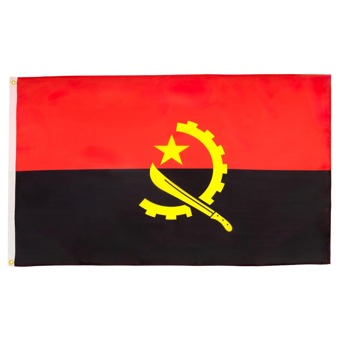 AZ FLAG - Sierra Leone Flag - 2x3 Ft - 100D Polyester Sierra Leonese Banner with Two Metal Grommets - Fade Resistant - Vivid Colors - 2' x 3' Feet - 90x60 Cm — view 5