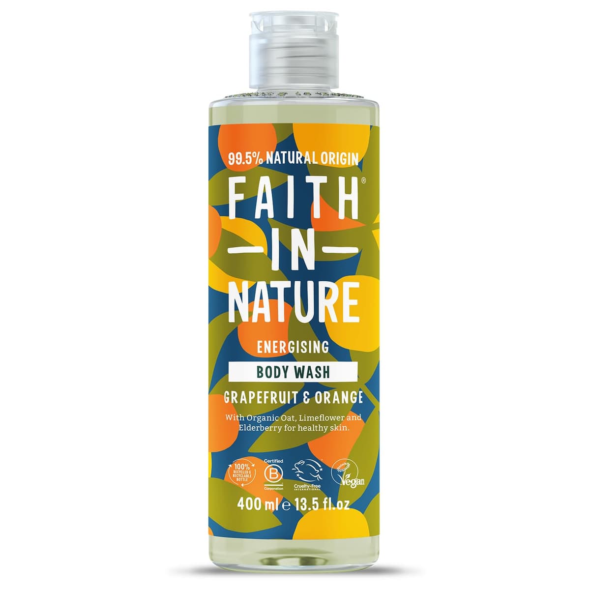 Faith In Nature Natural Aloe Vera Body Wash, Soothing Shower Gel, Vegan and Cruelty Free, No SLS or Parabens, 400 ml — view 6