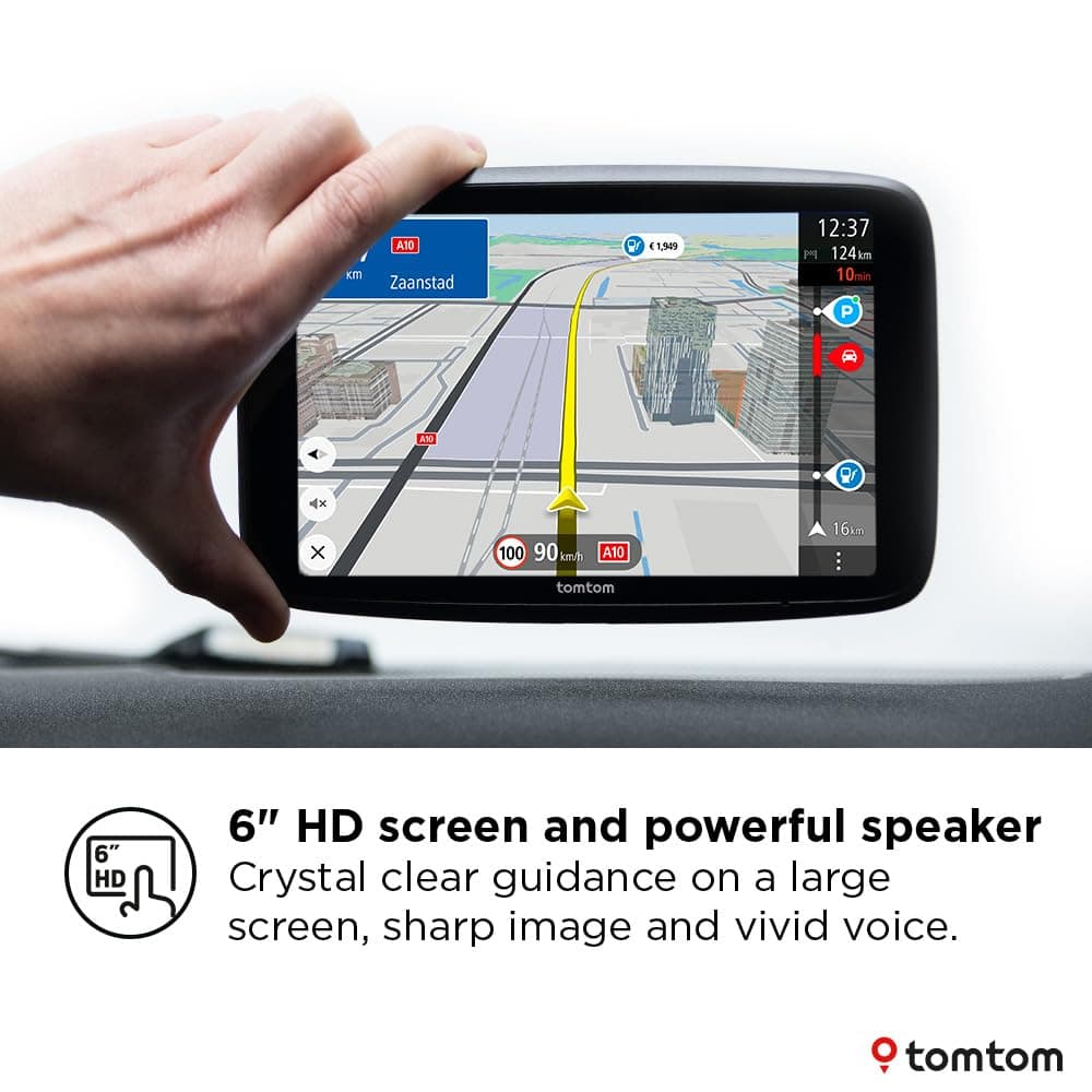 TomTom Car Sat Nav GO Superior (6 Inch, with Traffic Congestion and Speed Cam Alerts thanks to TomTom Traffic, World Maps, Quick-Updates via WiFi, Fuel Prices, Click-Drive Mount) - NEW SOFTWARE — view 4