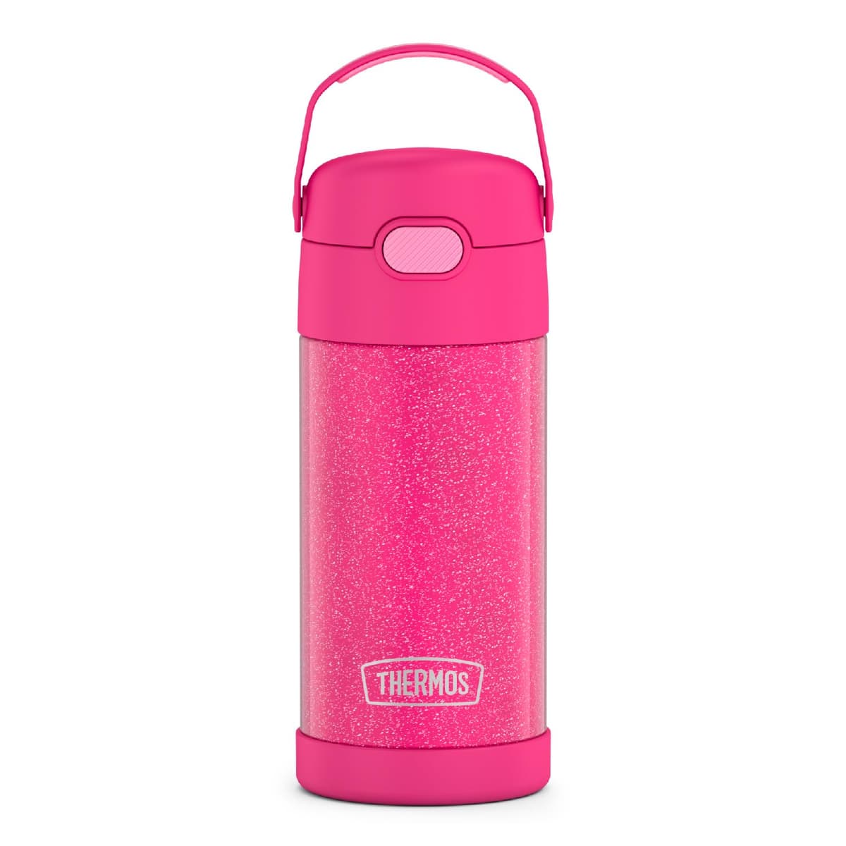 THERMOS FUNTAINER Water Bottle with Straw - 12 Ounce - Kids Stainless Steel Vacuum Insulated Water Bottle with Lid, Animal Presents — view 23