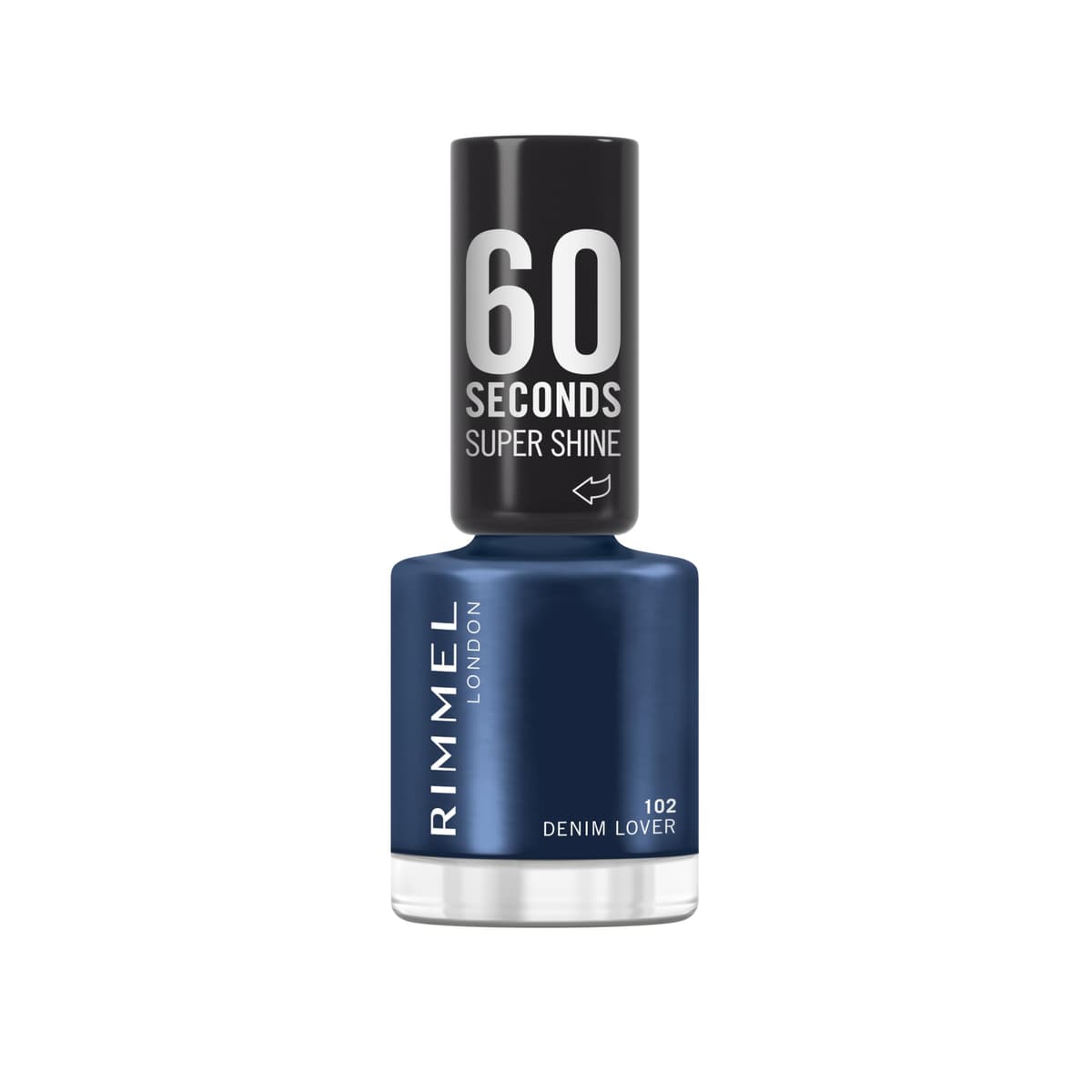 Rimmel London 60 Seconds Super Shine Nail Polish, 740 Clear, 8 ml — view 5