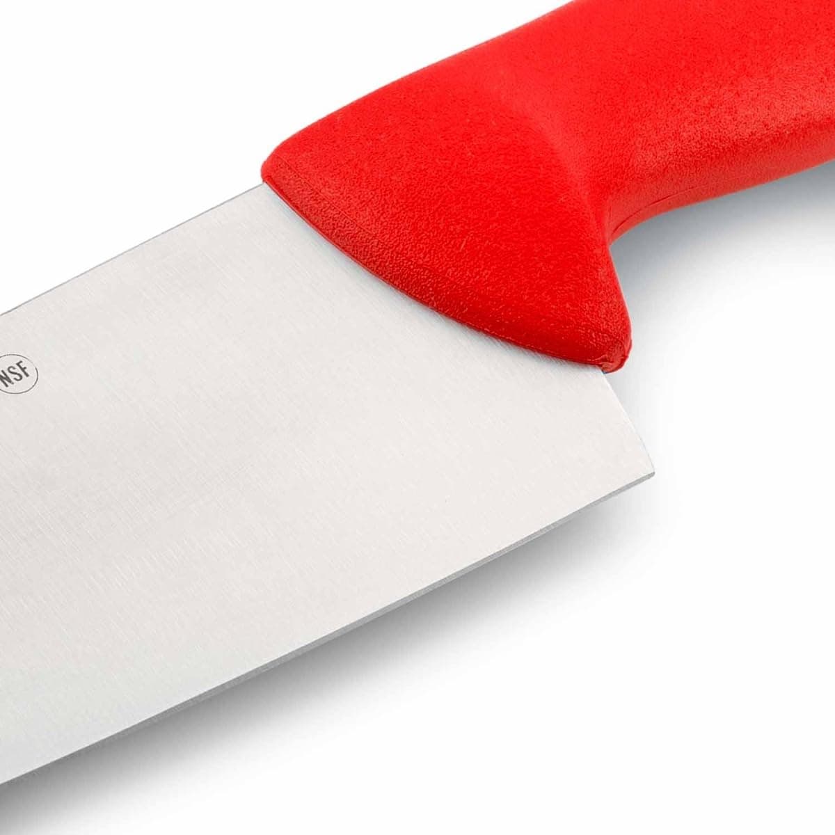 Arcos Cheferie 2900 Knife – 10" Nitrum Stainless Steel Blade with Red Polypropylene Handle – Silver Hygiene – Food Coloregurity Identification System (7 inches). Series 2900. — view 4