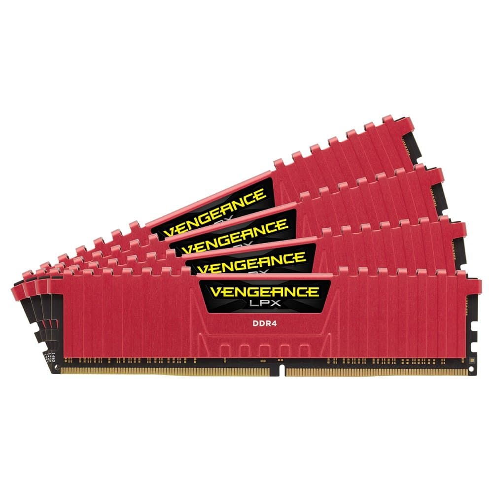 Corsair Vengeance LPX 16GB (2x8GB) DDR4 DRAM 3200MHz (PC4-25600) C16 Memory Kit - Black (CMK16GX4M2B3200C16) — view 3