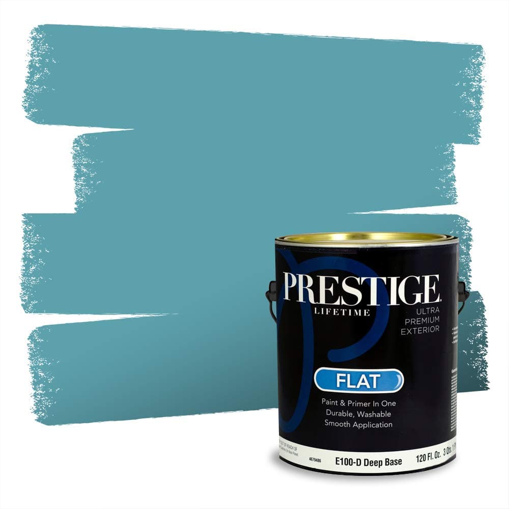 PRESTIGE Paints Interior Paint and Primer In One, 1-Gallon, Semi-Gloss, Comparable Match of Valspar* Dewdrop* — view 696