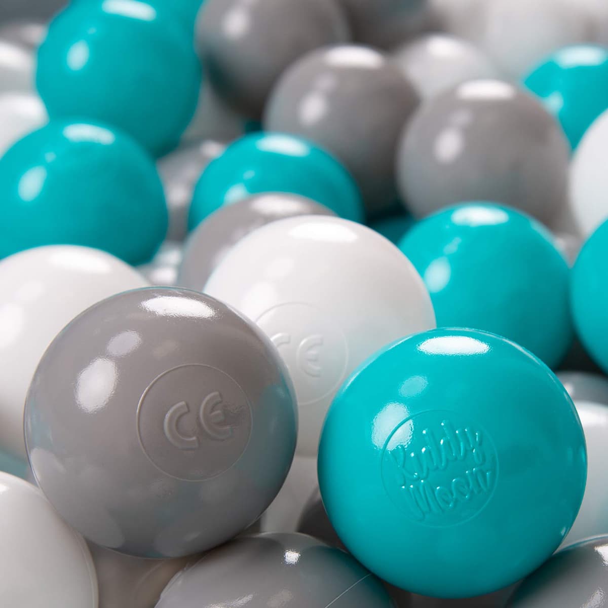 KiddyMoon Bolas Colores para Piscina Plástico ∅ 6Cm Niños Infantil Fabricado UE — view 16