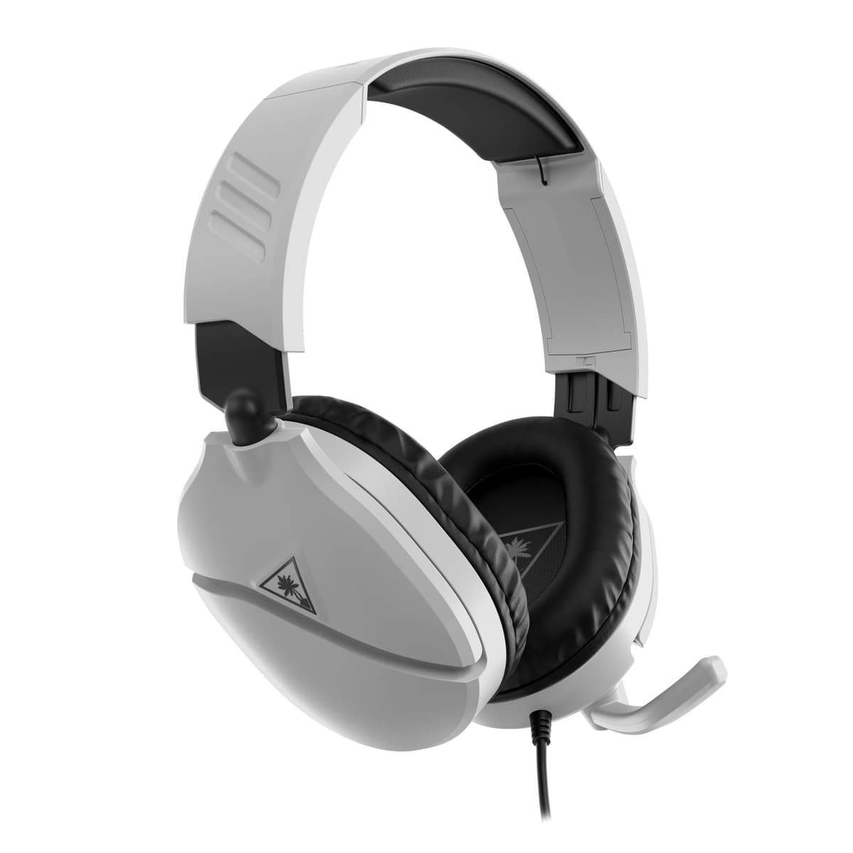 Turtle Beach Recon 70 White Wired Multiplatform Gaming Headset for PS5, PS4, Xbox Series X or S, Xbox One and Mobile with 3.5mm Wired Connection, Flip-to-Mute Mic, 40mm Speakers, Lightweight Design — view 3