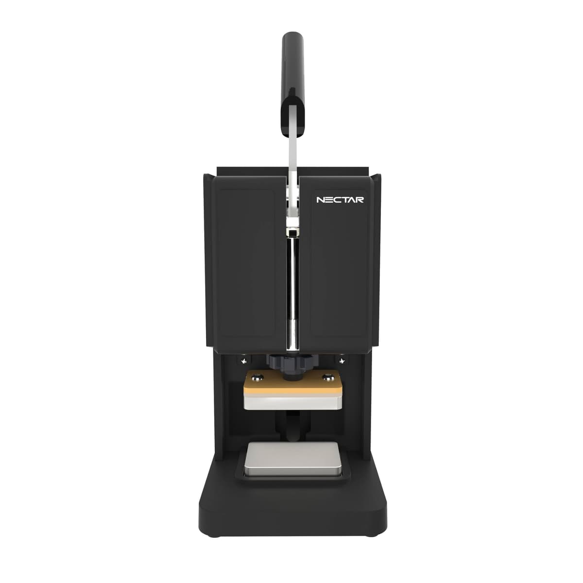 Nectar Pollen Pincher 2.0 | Rosin Press Kit + 2 Year Warranty | 1 Ton Rosin Press with LCD Display, Timer and Accessories (Black Edition) — view 3